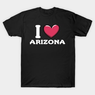 I Love Arizona State T-Shirt